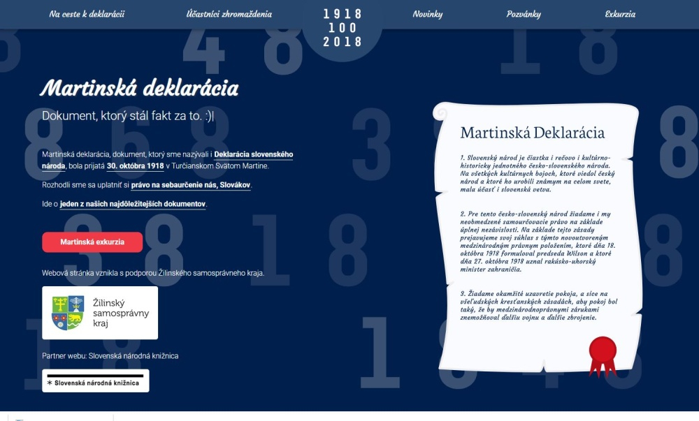 Turiec Online Martinsk Deklar Cia M Svoj Web